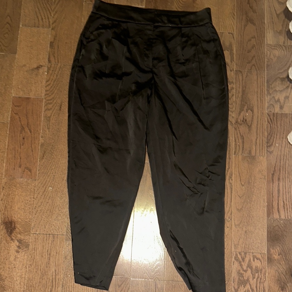 Express Black Satin Pants